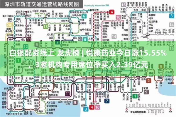 白银配资线上 龙虎榜 | 悦康药业今日涨15.55%，3家机构专用席位净买入2.39亿元