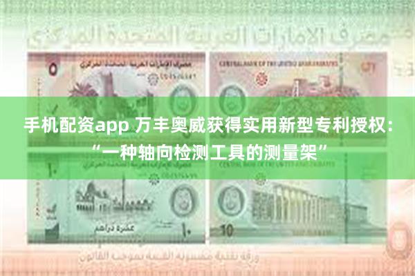 手机配资app 万丰奥威获得实用新型专利授权：“一种轴向检测工具的测量架”